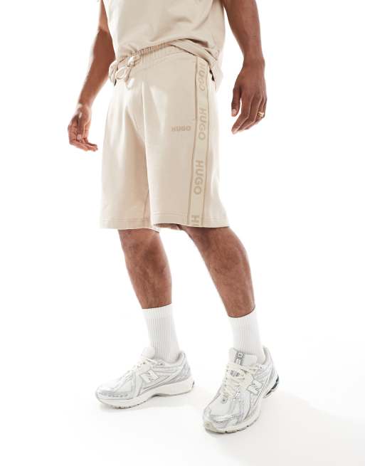 HUGO Red - Liam - Short in beige, deel van co-ord set, 2 van 5