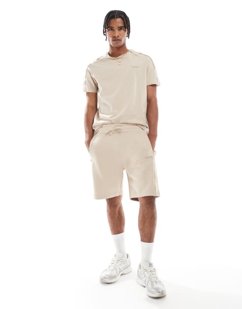 HUGO Red – Liam – Shorts in Beige, Kombiteil - view 1