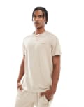 [Hugo Red] Hugo Red Liam t-shirt in beige (part of a set)-Neutral L Light Beige