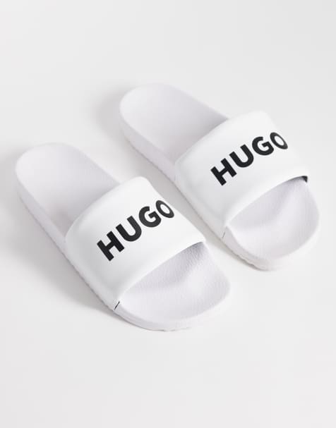 HUGO Red logotofflor i vitt - view 1