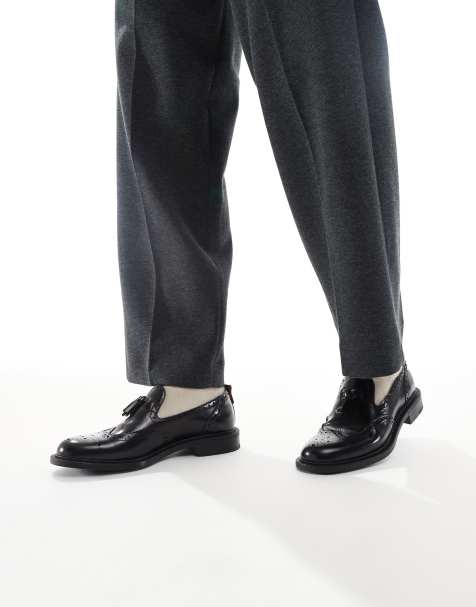 Hugo Red Lysander loafer in black - view 1
