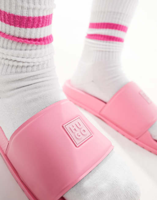 HUGO Red – Match It – Slider in Rosa, 3 von 4