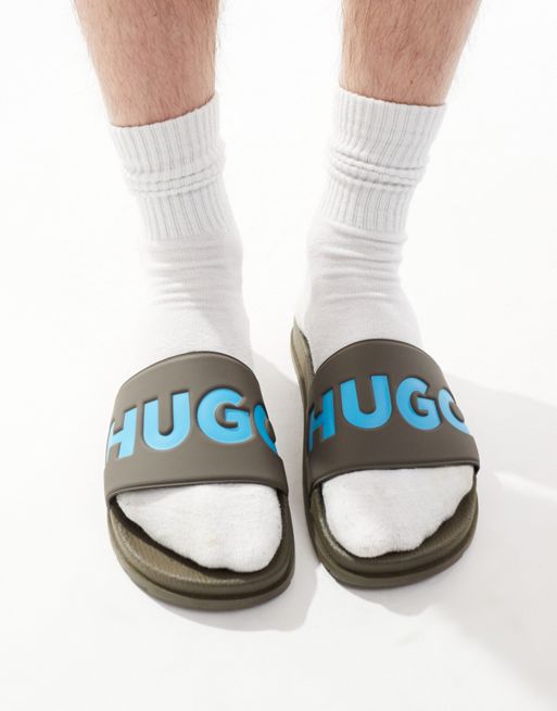 HUGO RED - MatchIt - Sliders kaki e blu