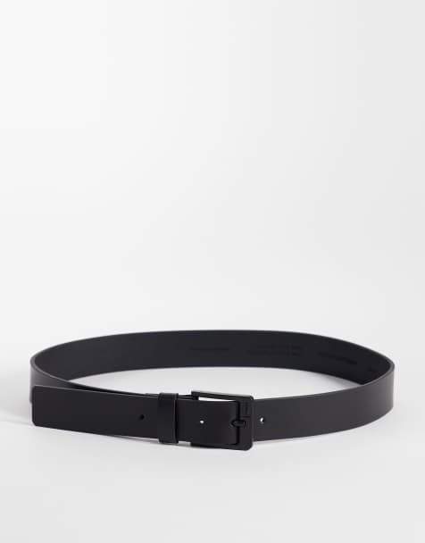 HUGO Red matte belt black - view 1