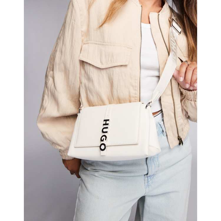 HUGO FIORELLA quilted jacket in silver