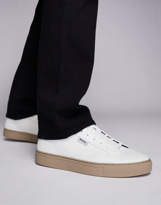 HUGO Red - Morrie Tenn - Sneakers bianche con suola in gomma