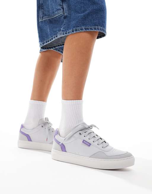 HUGO Red Morrie Tenn sneakers in grey