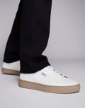 [Hugo Red] HUGO Red Morrie Tenn sneakers in white with gumsole 40 White