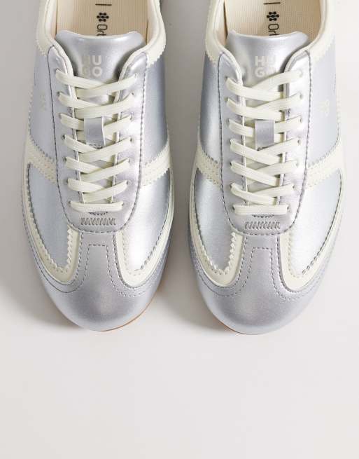 Hugo Red - Mystie - Sneakers basse argento, 2 di 5