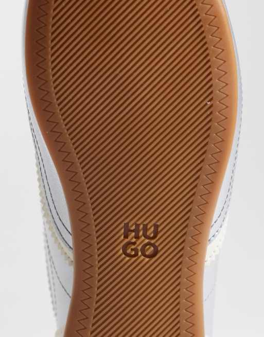 Hugo Red – Mystie – Srebrne buty sportowe przed kostkę, 4 z 5