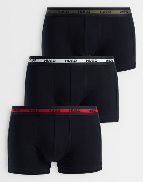 HUGO Red - Planet - Pack de 3 calzoncillos negros - view 1