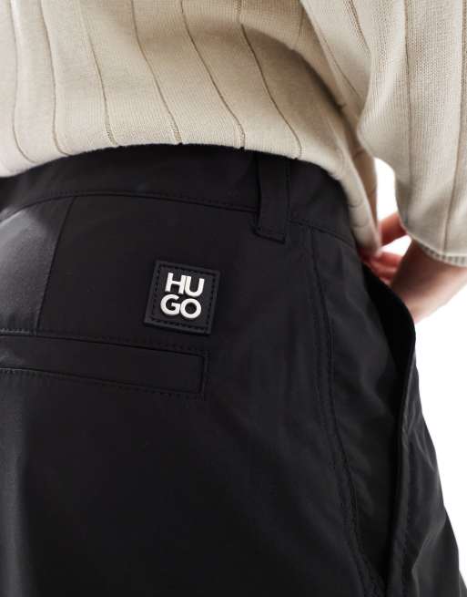 Hugo Red - Riko - Pantalon coupe droite - Noir, 5 de 5