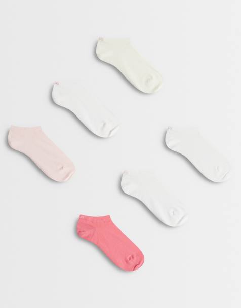 HUGO Red – Rosa träningsstrumpor, 6-pack - view 1