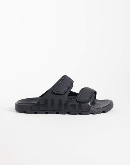 HUGO Red Sandale mit Riemen in Schwarz, 2 von 4