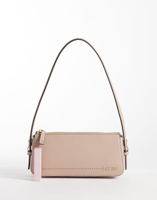 HUGO Red - Schoudertas in beige, 2 van 4