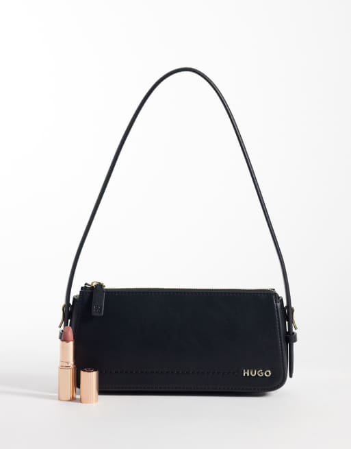 Hugo Red shoulder bag in black , 2 of 4