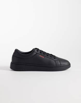 Sneaker in Weiß mit Logo-Detail-Schwarz Schwarz 40