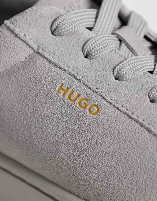 HUGO Red – Szare buty sportowe z logo, 2 z 5