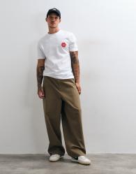 Hugo Red t-shirt with graphic chest print in red