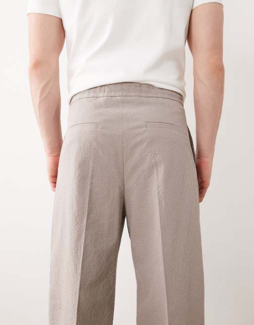Hugo Red – Tari – Hose in Hellbraun mit modernem Schnitt, 3 von 5
