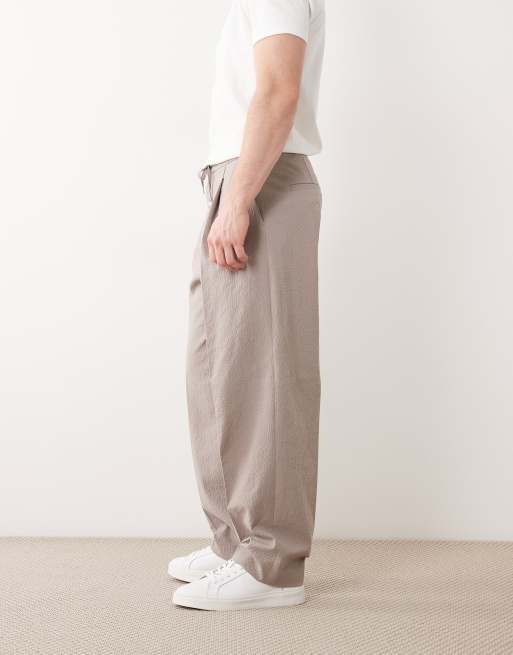 Hugo Red – Tari – Hose in Hellbraun mit modernem Schnitt, 4 von 5