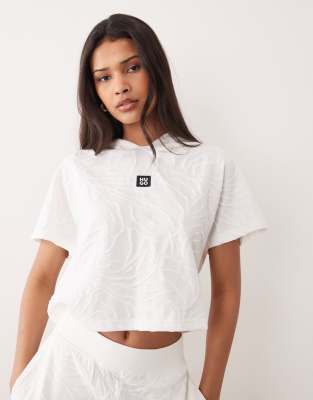 Top confort d'ensemble à capuche - Blanc XL