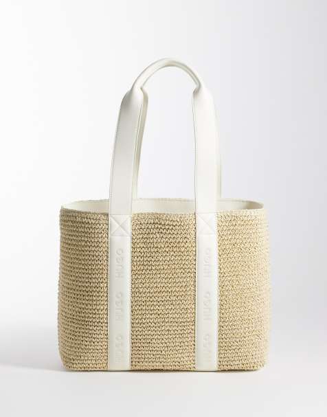 Hugo Red tote bag in white - view 1