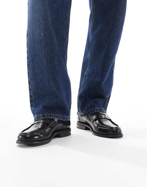 Hugo Red Varian loafers in black - view 1