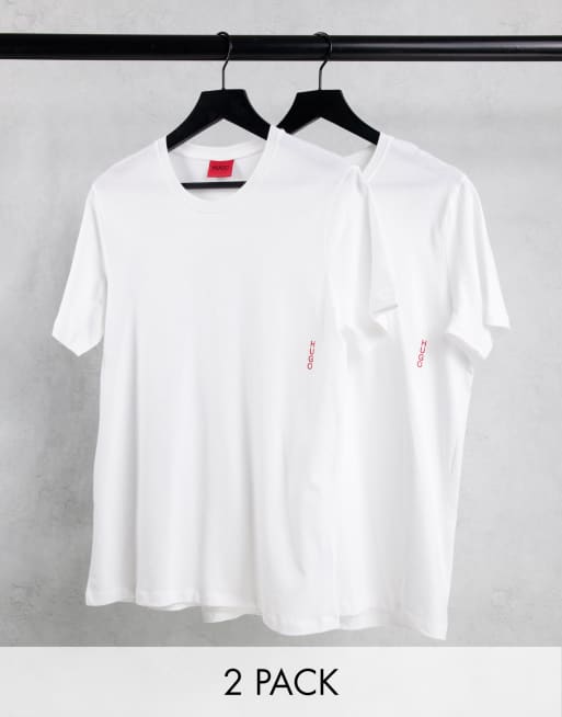 HUGO - Set van 2 T-shirts in wit