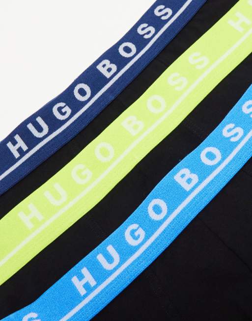 Hugo - Set van 3 boxershorts in multi, 4 van 4