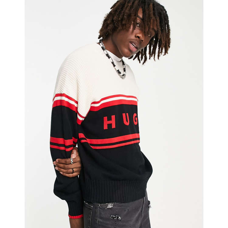 Off white hotsell jumper red