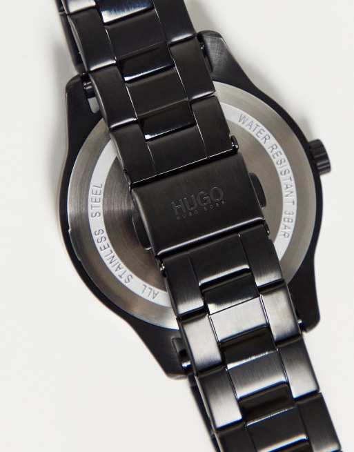 Hugo - Sort armbåndsur - 1530040, 2 af 4