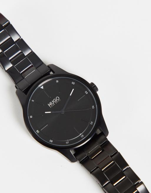 Hugo - Sort armbåndsur - 1530040, 3 af 4