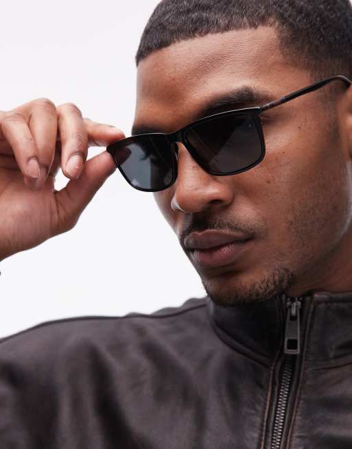 Hugo  square sunglasses in  black, 3 of 3