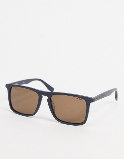 HUGO square sunglasses in black