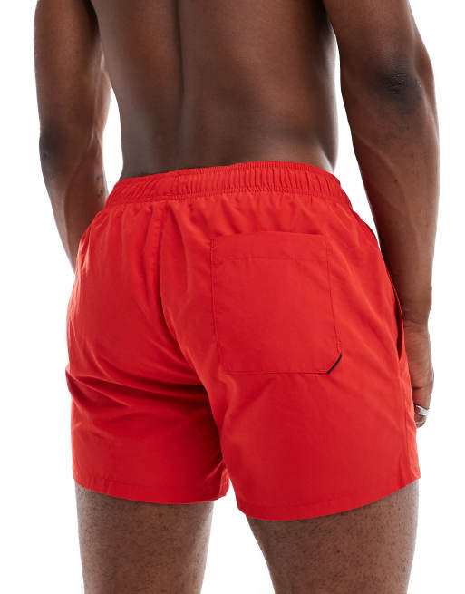 HUGO - Swimwear Abas - Pantaloncini da bagno rossi, 4 di 4