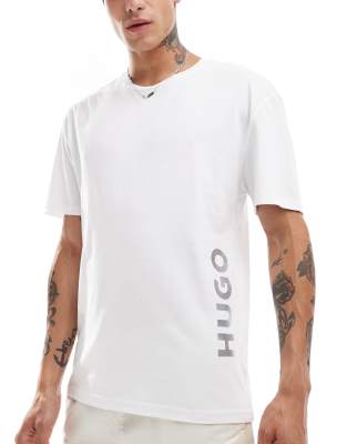 Boss Bodywear Hugo Swimwear Relaxed T-shirt In White