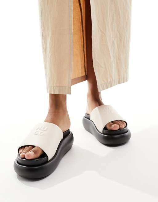 HUGO - Violet - Sliders bianche