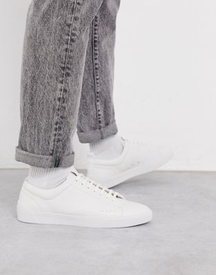 HUGO Zero tennis sneakers in white | ASOS