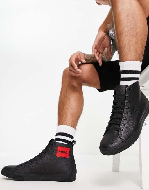 Hugo boss high top shoes new arrivals