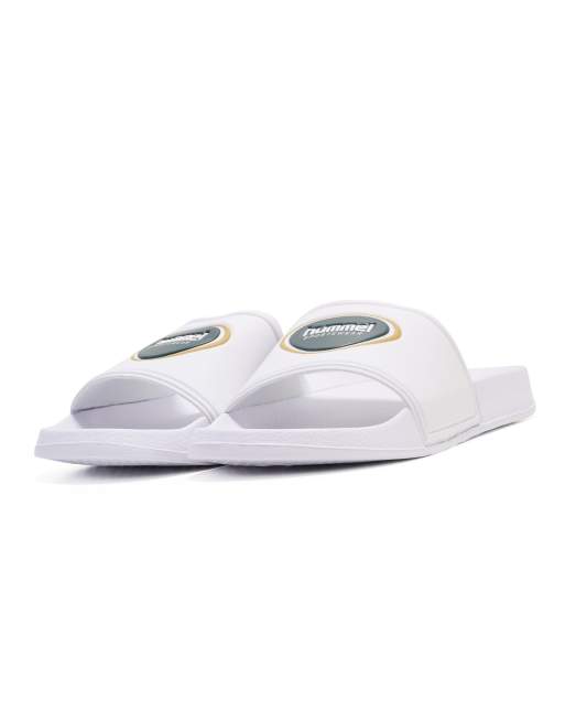 hummel - Claquettes - Blanc