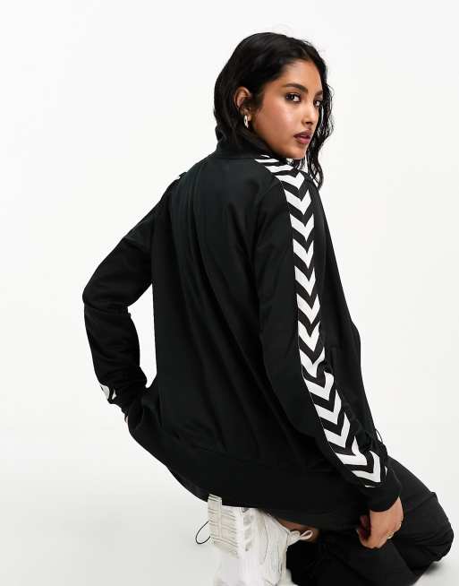 Hummel Classic taped track jacket black | ASOS