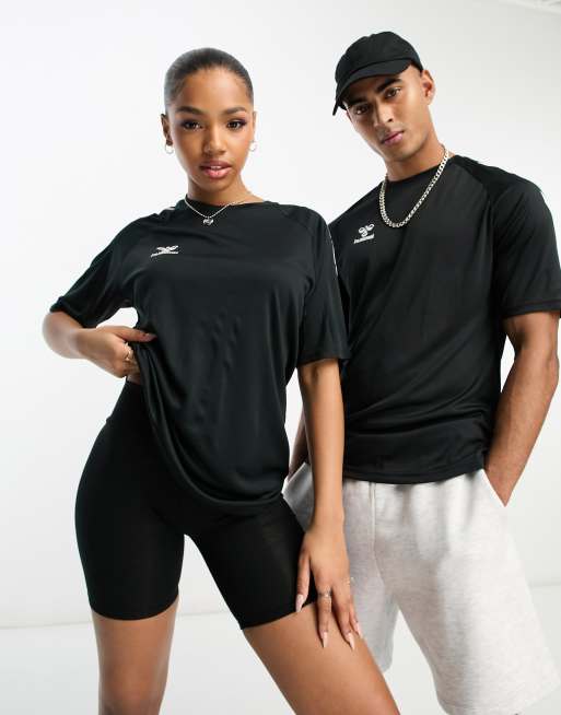 Hummel - Core - T-shirt unisexe à manches courtes - Noir