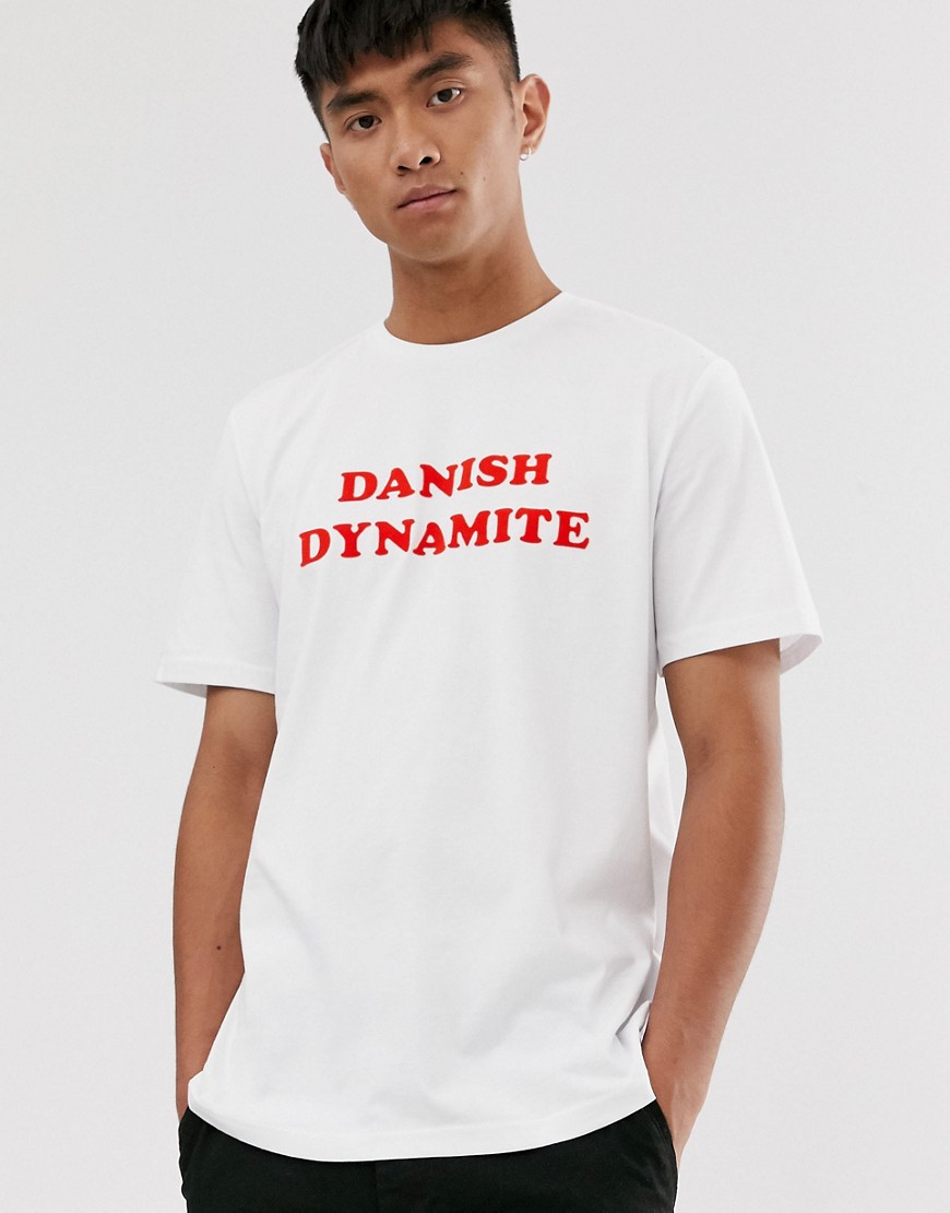 Hummel - Danish Dynamite - T-shirt-Bianco
