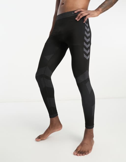 Hummel First Legging en jersey sans coutures Noir ASOS