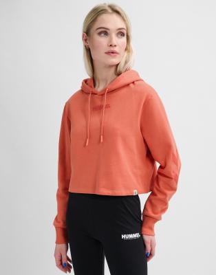 hummel - Kapuzenpullover in Apricot-Orange