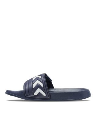 Hummel - Larsen - Unisex-Slider in Blau