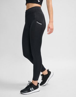 hummel - Leggings in Schwarz