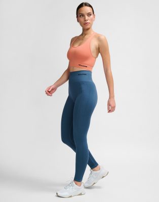 hummel - Leggings in Stargazer-Marineblau