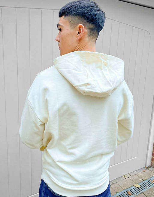 Hummel logo hoodie in tan | ASOS